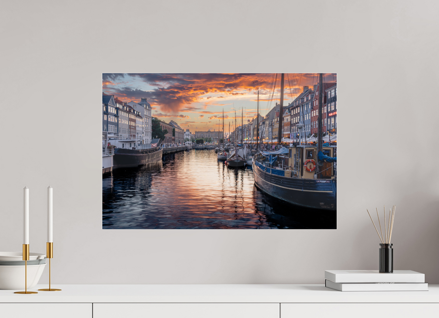 Sunset in Nyhavn