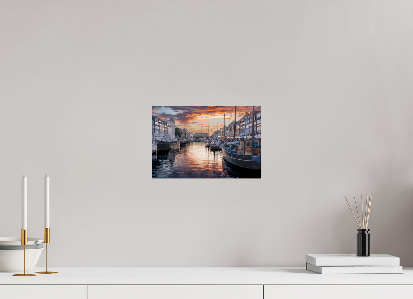 Sunset in Nyhavn