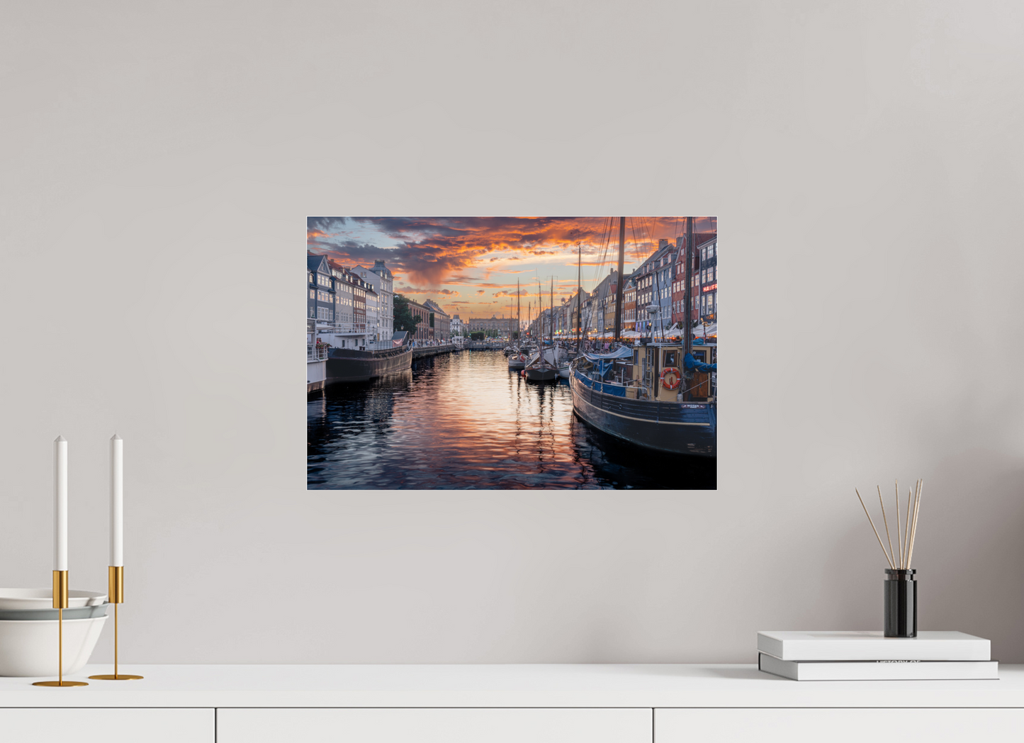 Sunset in Nyhavn