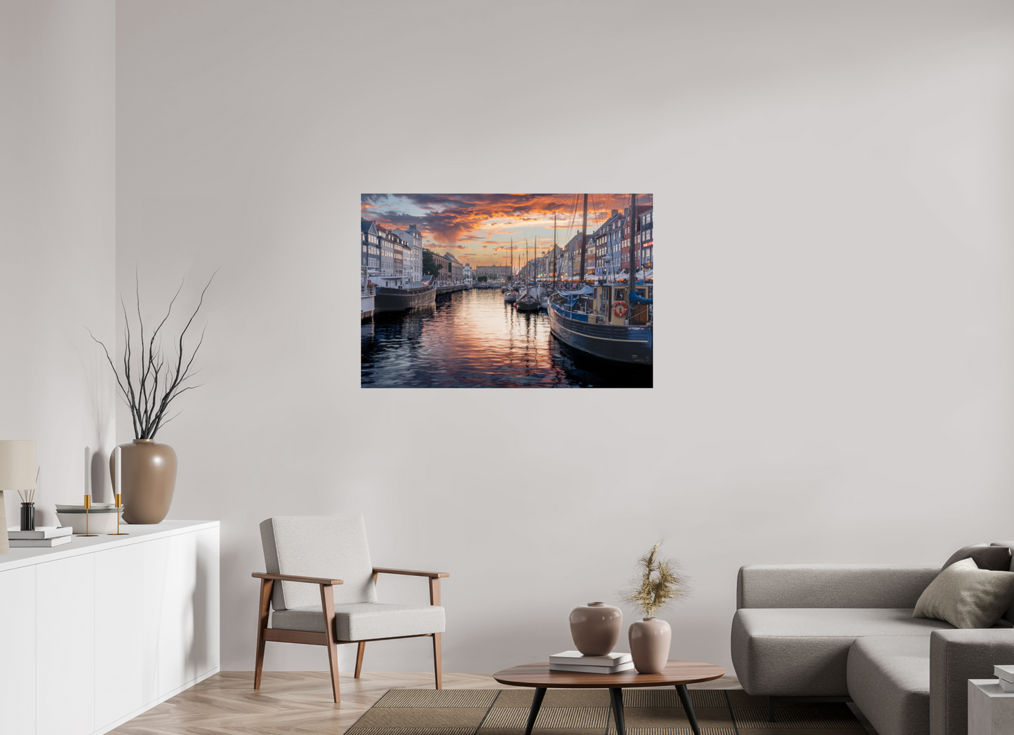 Sunset in Nyhavn