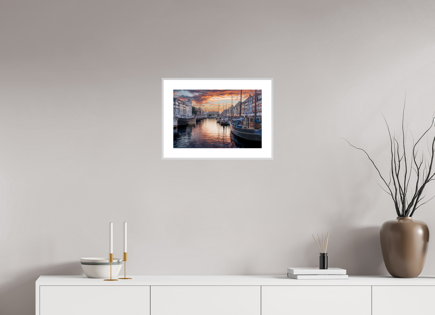 Sunset in Nyhavn