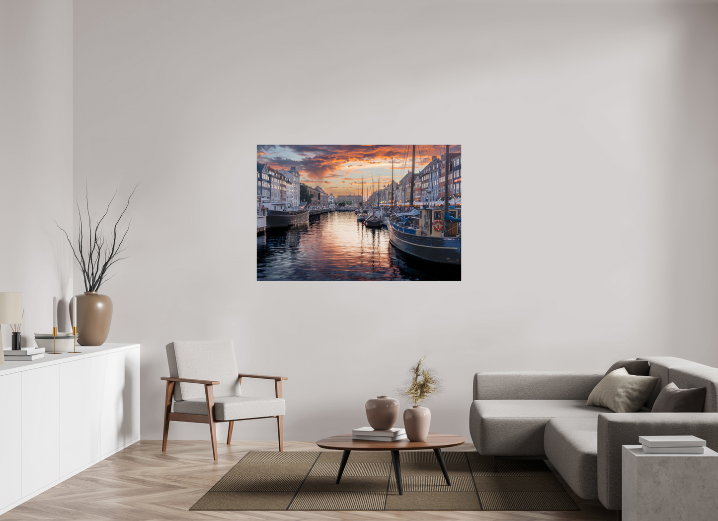 Sunset in Nyhavn