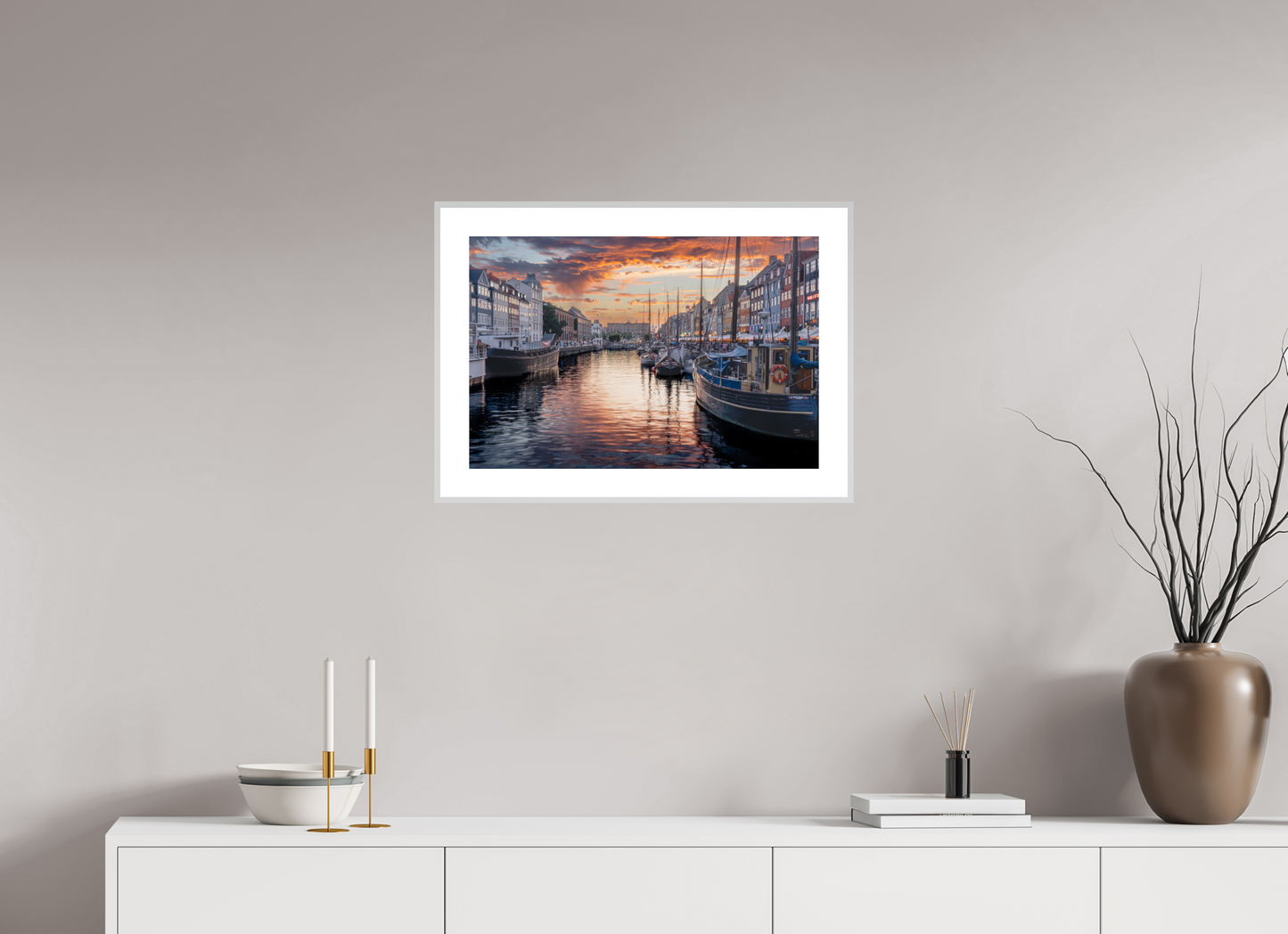 Sunset in Nyhavn