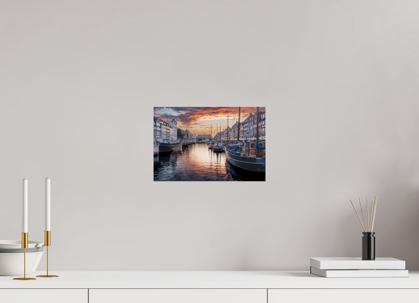 Sunset in Nyhavn
