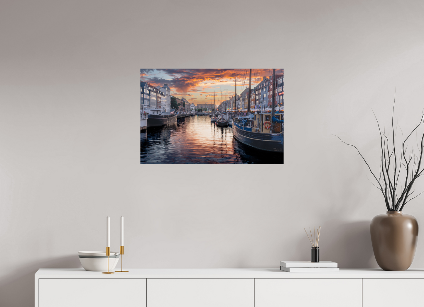 Sunset in Nyhavn