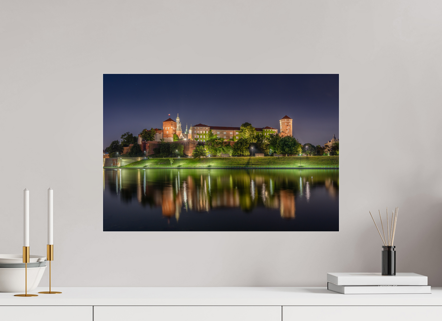 Castle at night