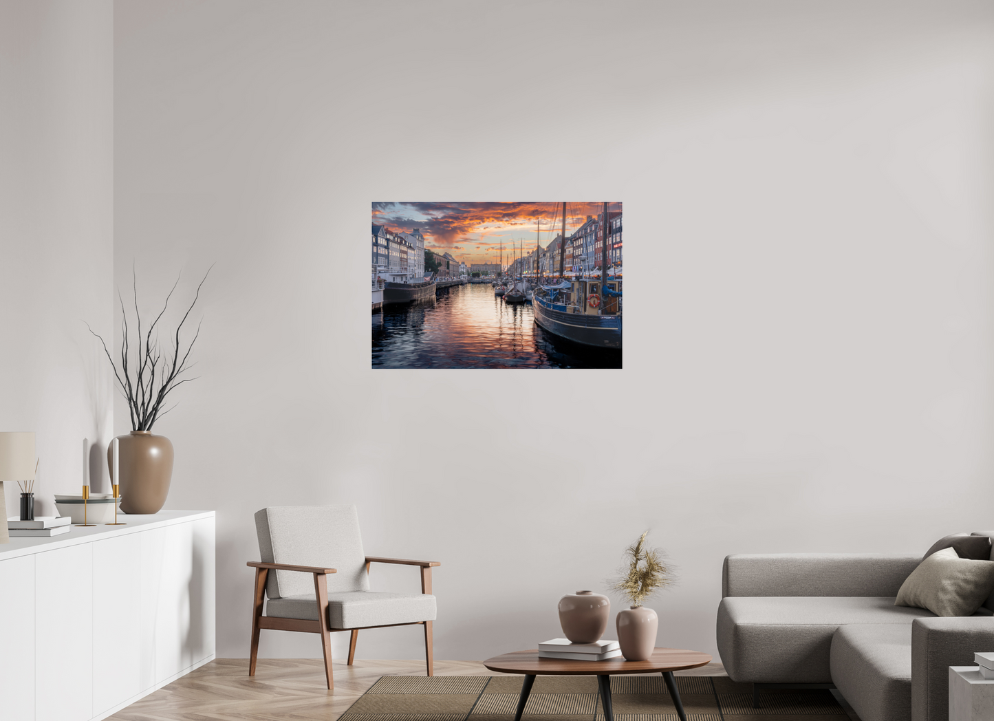 Sunset in Nyhavn