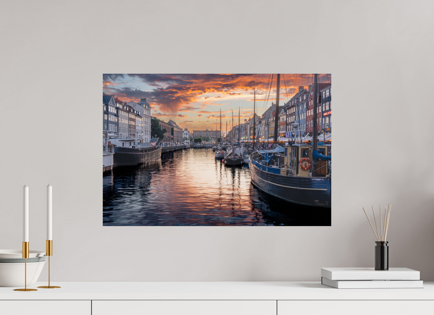 Sunset in Nyhavn