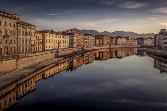 City in the morning