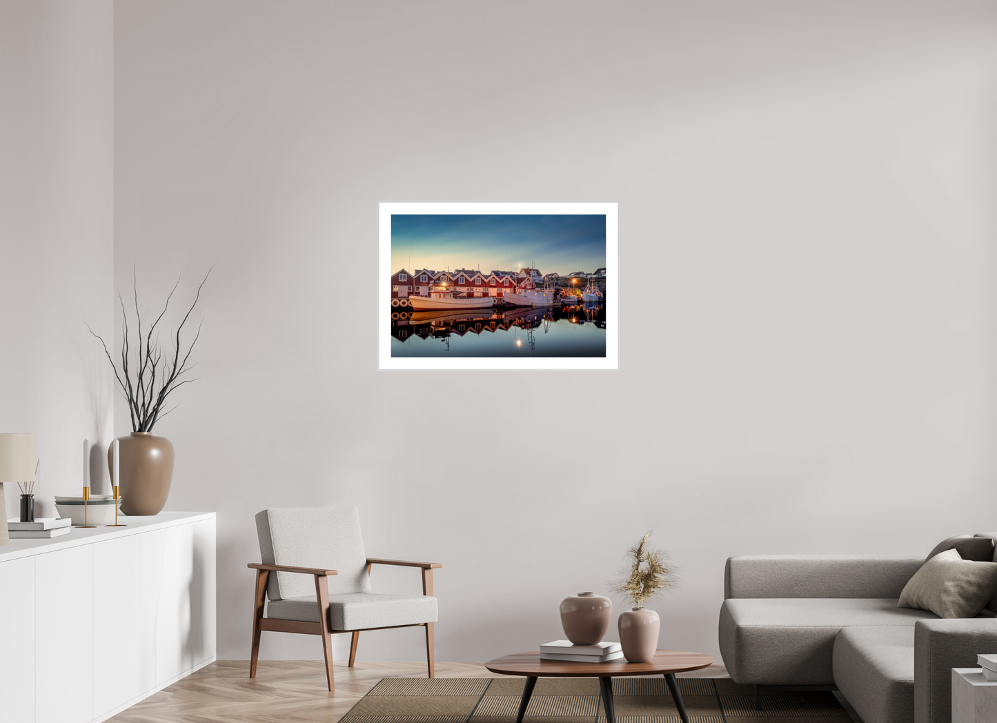 Boats on mirror