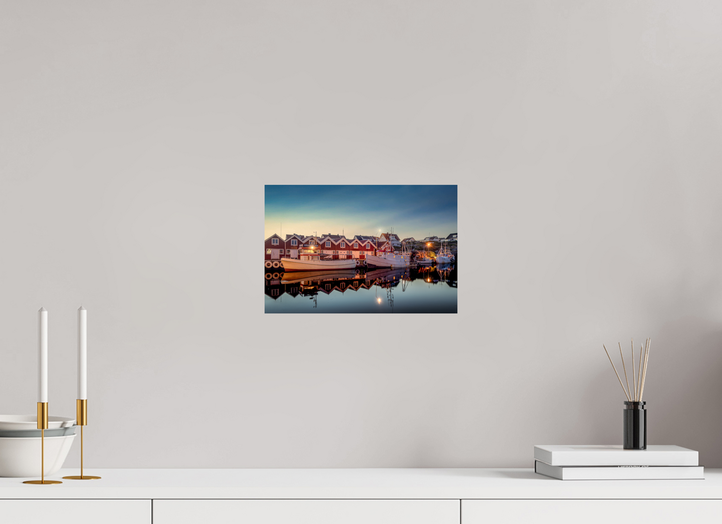 Boats on mirror