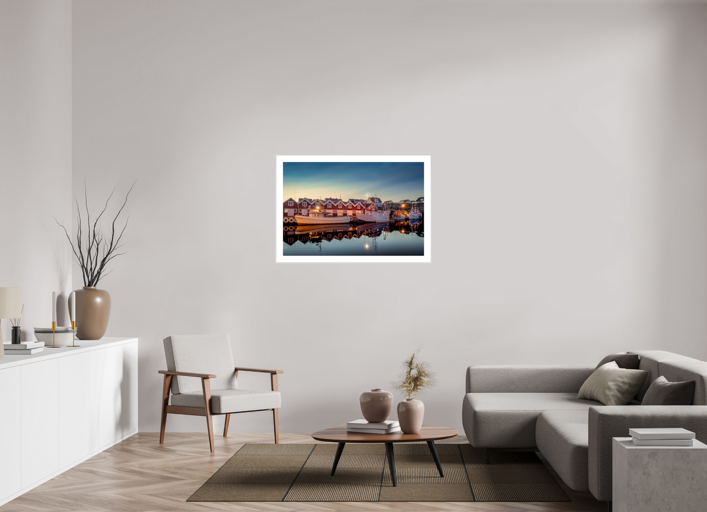 Boats on mirror