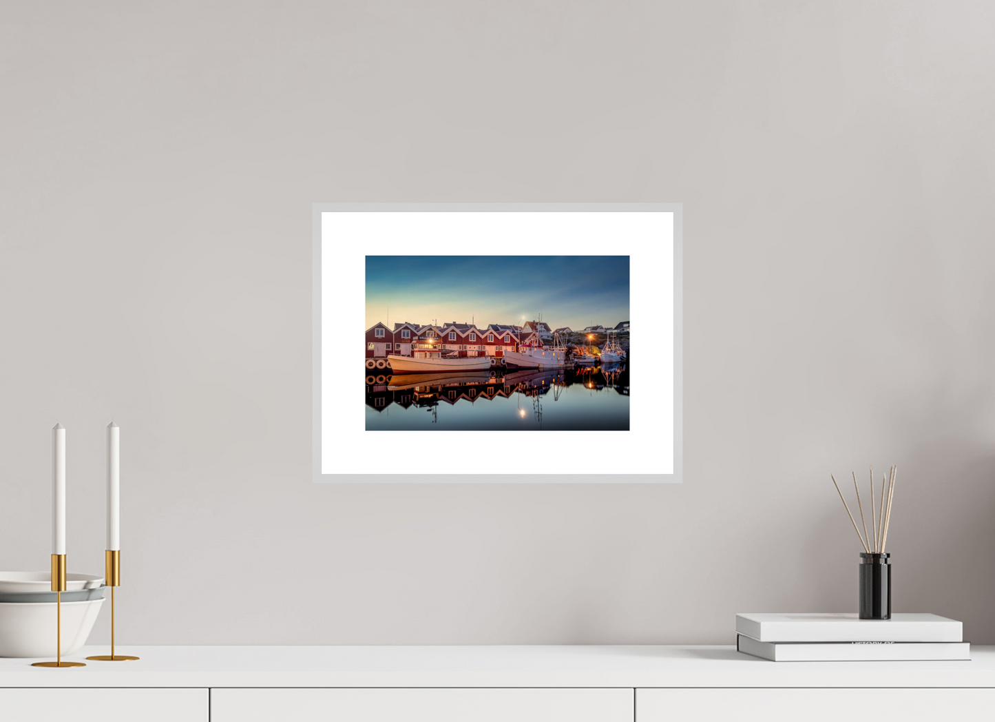 Boats on mirror