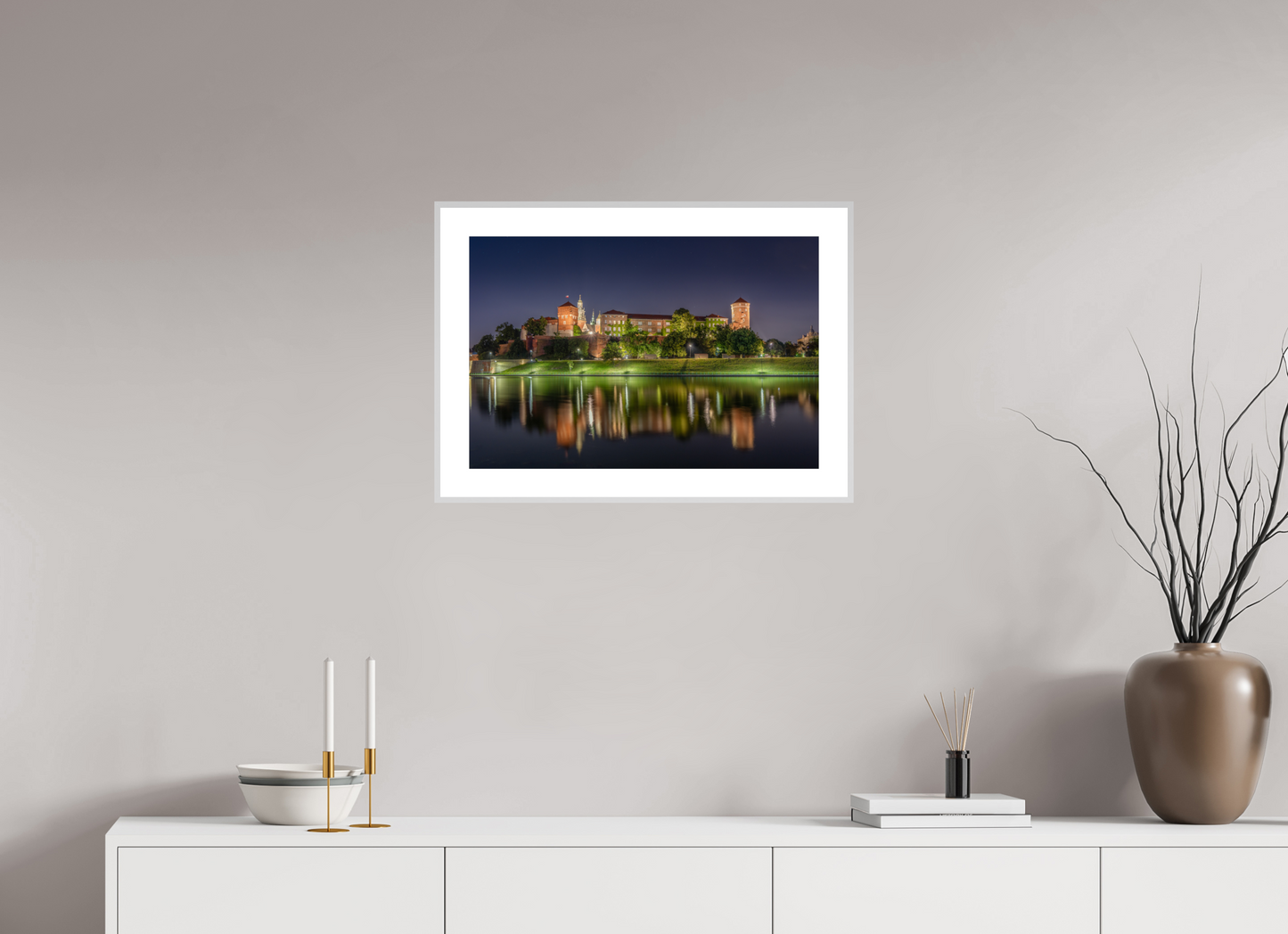 Castle at night