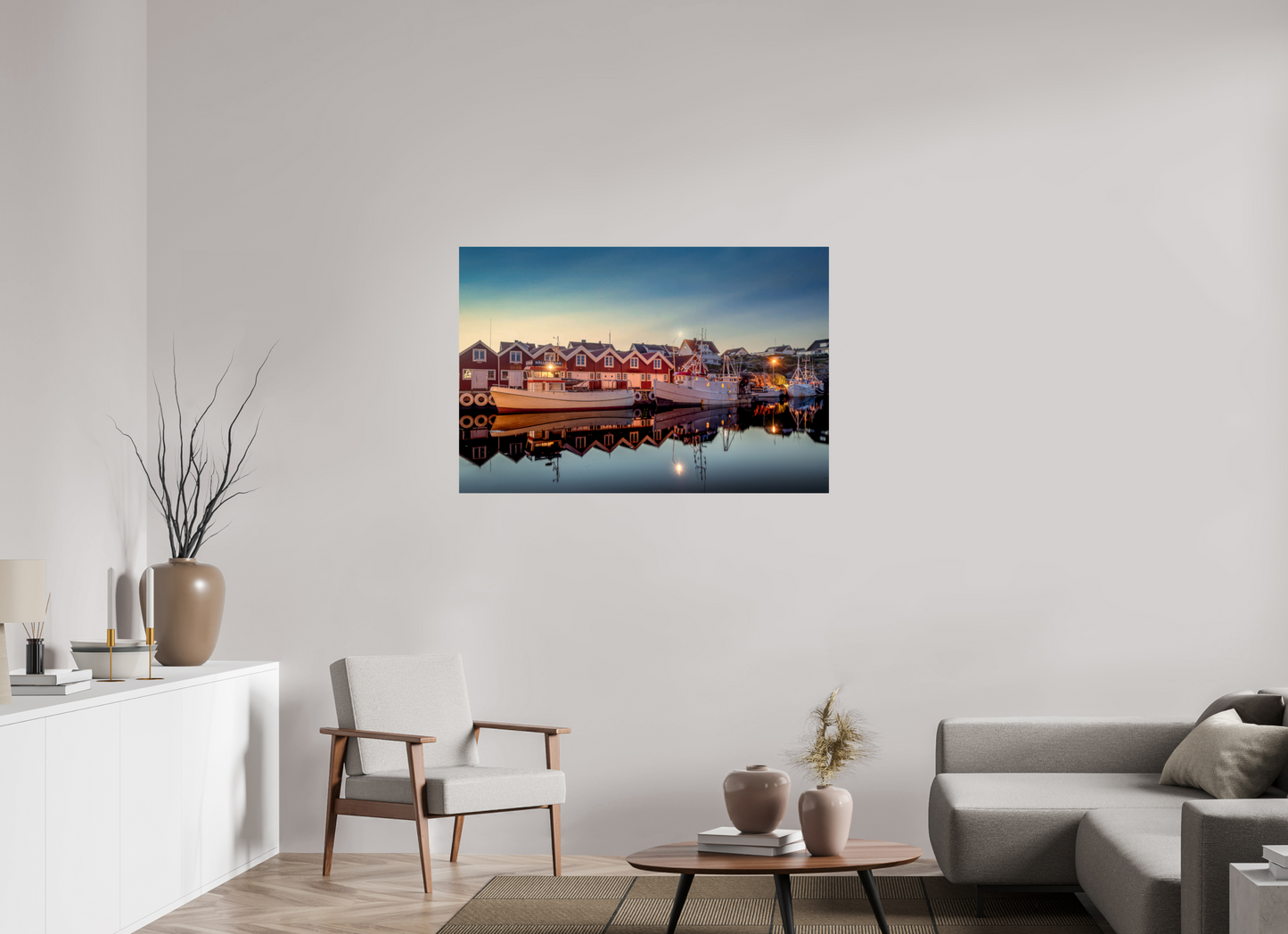 Boats on mirror