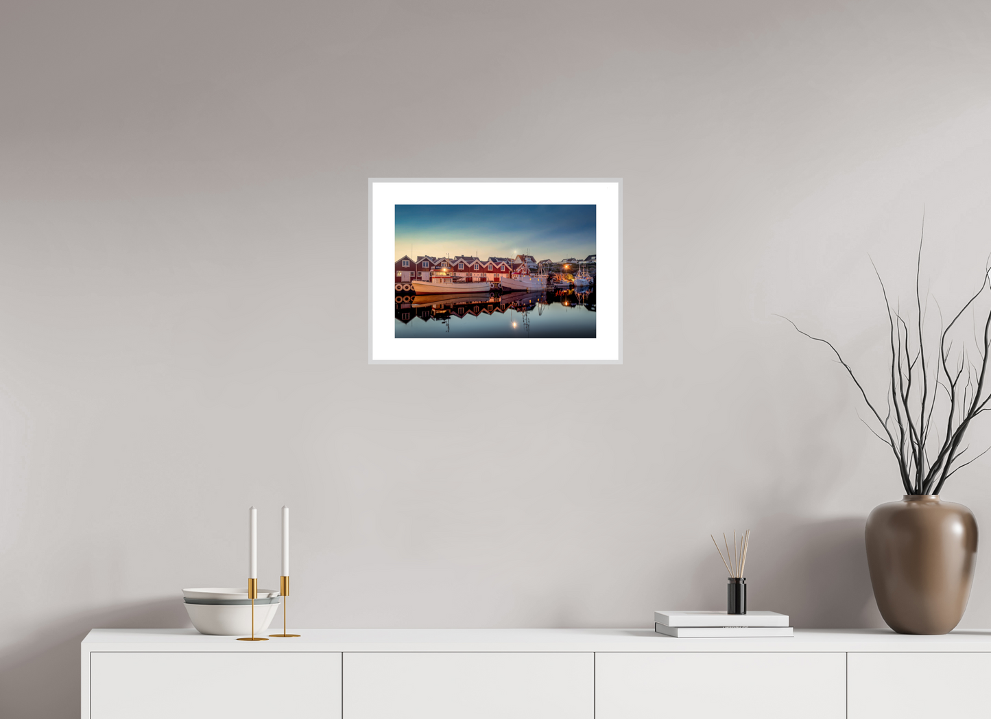 Boats on mirror